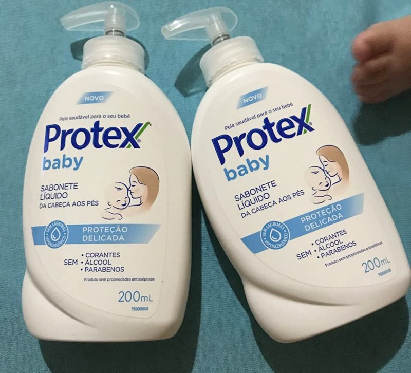 Sabonete Líquido Infantil para bebês Protex Baby Delicate Care 200ml
