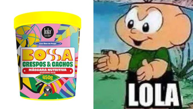 Lola Cosmetics Bossa Mascara Capilar 450G + Frete Grátis