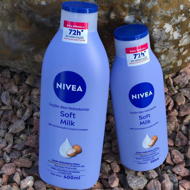 Loção Hidratante Corporal Nivea Soft Milk 400ml