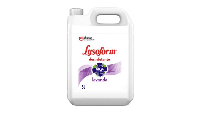 Desinfetante Líquido Lysoform Lavanda 5L
