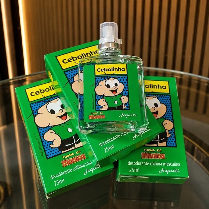 Kit com 3 Perfumes Cebolinha Jequiti 25ml