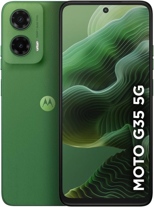 Motorola Moto G35 5G - 128GB 12GB RAM - Câmera 50MP com AI - Verde