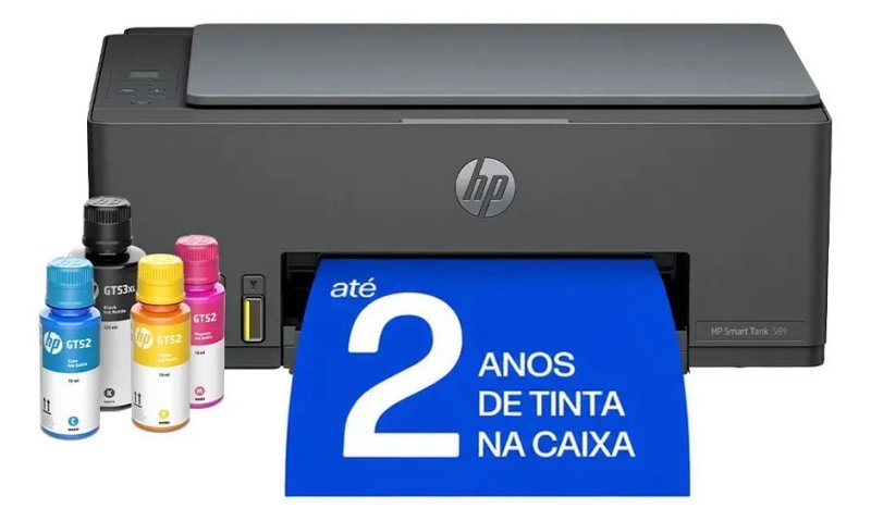 Impressora Multifuncional HP Smart Tank 584