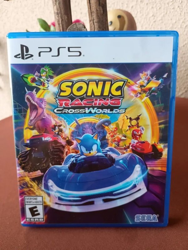 Jogo Sonic Racing Crossworlds Launch Edition Ps5 Fisico + Frete Grátis