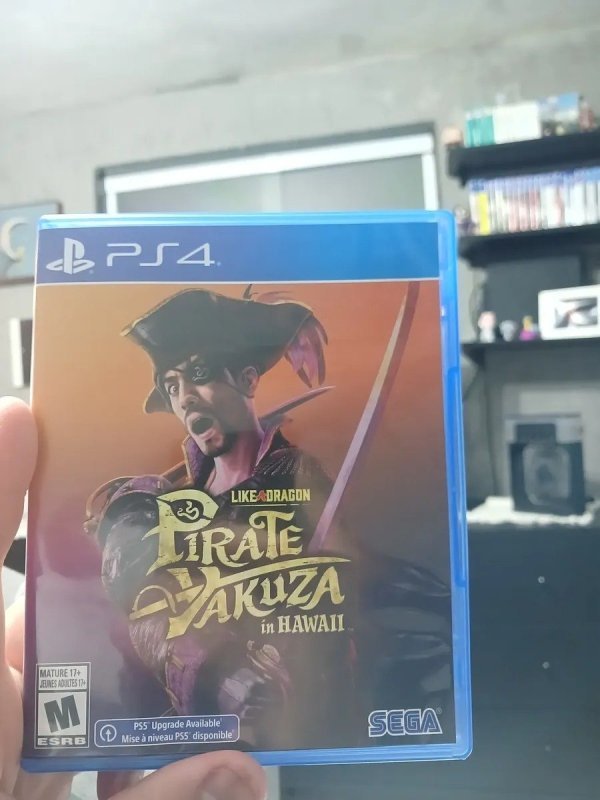 PIRATAS DO HAVAÍ (up grátis) - Like A Dragon Pirate Yakuza In Hawaii Ps4 Midia Fisica + Frete Grátis