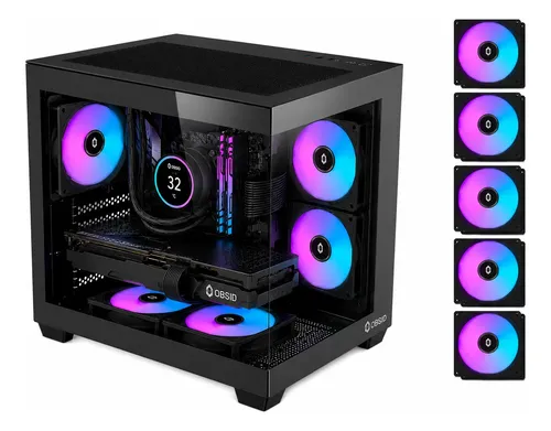 Gabinete Obsid Aquário com 5 fans