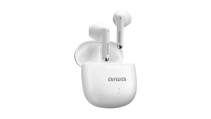 Fone de Ouvido Earbud AIWA IPX4 Preto + Frete Grátis