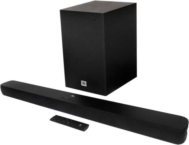 JBL Cinema SB180 – Soundbar Bluetooth 2.1 Canais com Subwoofer Sem Fio 6,5"