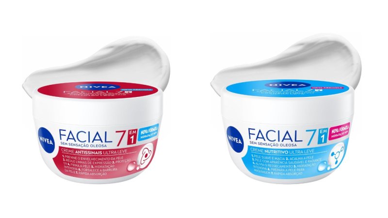 NIVEA Creme Facial Ultraleve 7 em 1 100g