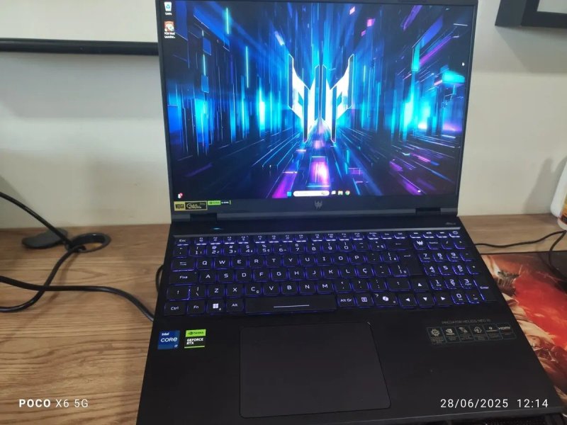 Notebook Gamer Predator Helios Neo PHN16-72-74VX