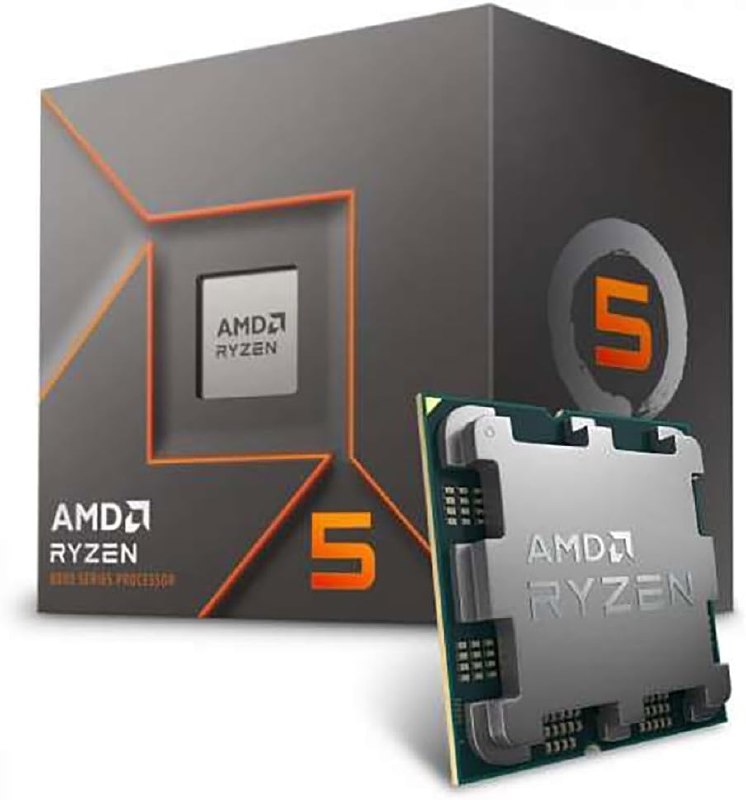 Processador AMD Ryzen 5 8400F (AM5/ 6 Cores/ 12 Threads/ 4.7 GHz/ 22MB Cache/Sem Vídeo/Com Cooler) + Frete Grátis