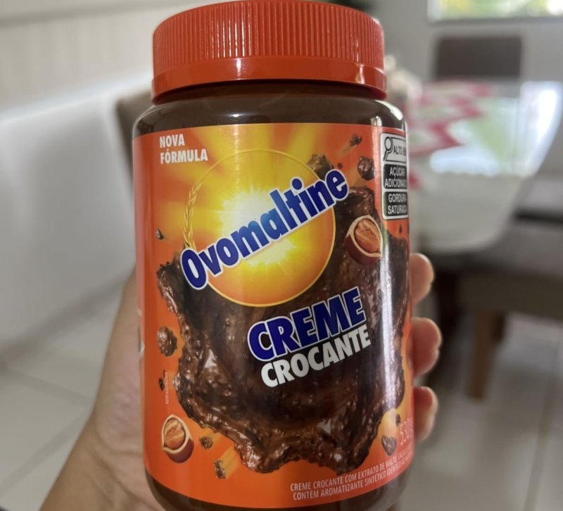 Creme Crocante Ovomaltine Pote 530g