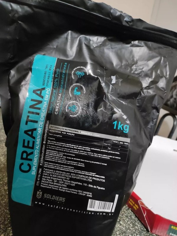 CREATINA SOLDIERS 1KG DA PURINHA