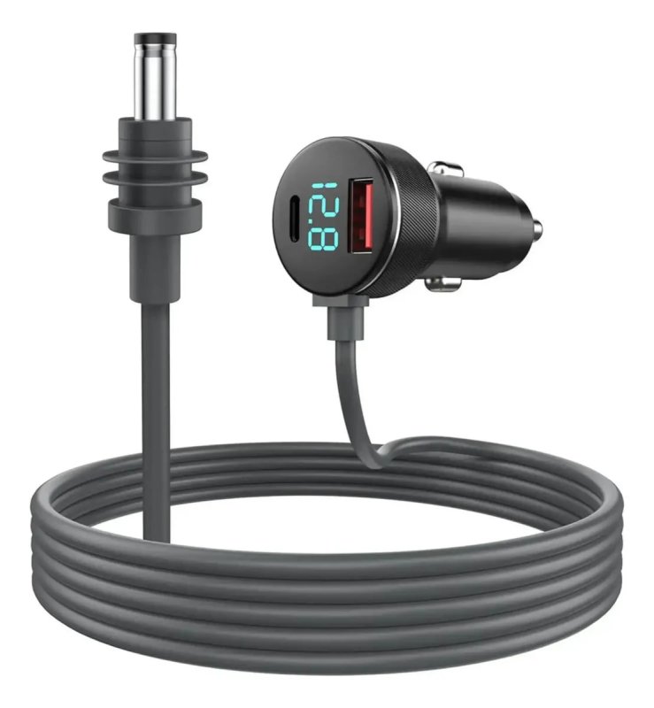 Cabo 3m Starlink Mini 12V/24V para Acendedor Veicular