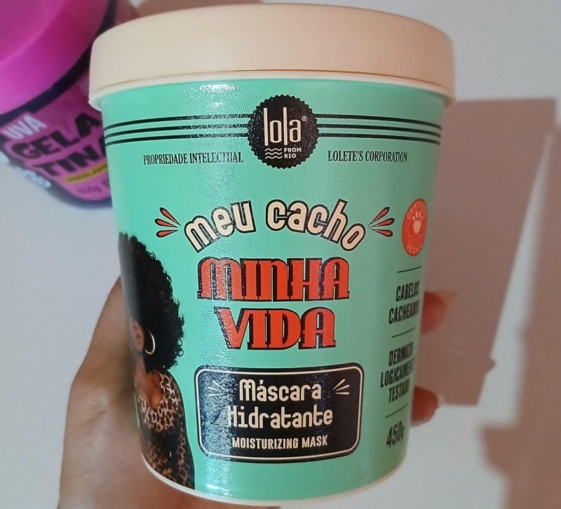 Meu Cacho Minha Vida Máscara 450g , Lola Cosmetics