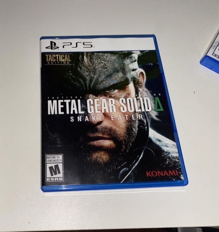 Metal Gear Solid Delta Snake Eater Tactical Edition + Frete Grátis