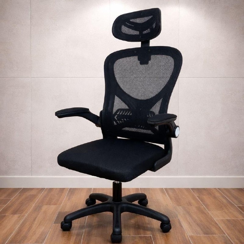 Cadeira Escritório Ergonômica Estofado Mesh + Frete Grátis