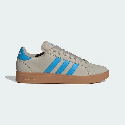 Tênis Masculino Grand Court Base 00s adidas Wonbei/luaq/gum10 Liso 42 Br