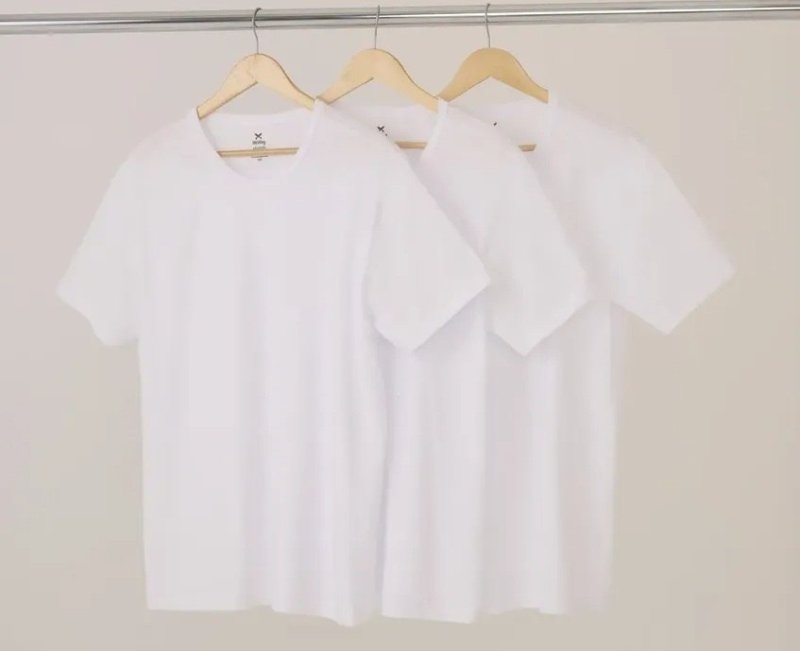 Kit Com 3 Camisetas Masculinas Básicas Slim Original Hering