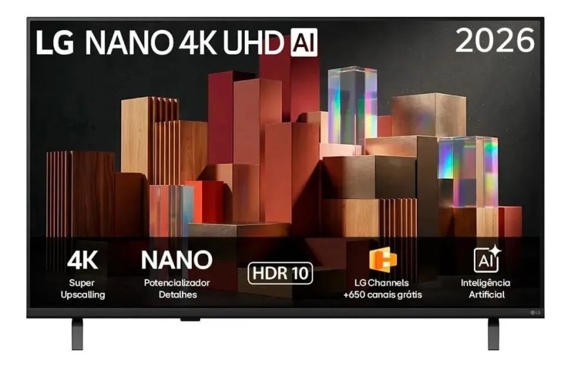LG 50'' 4K Ultra HD NANO AI Magic WebOS 26 50UN85