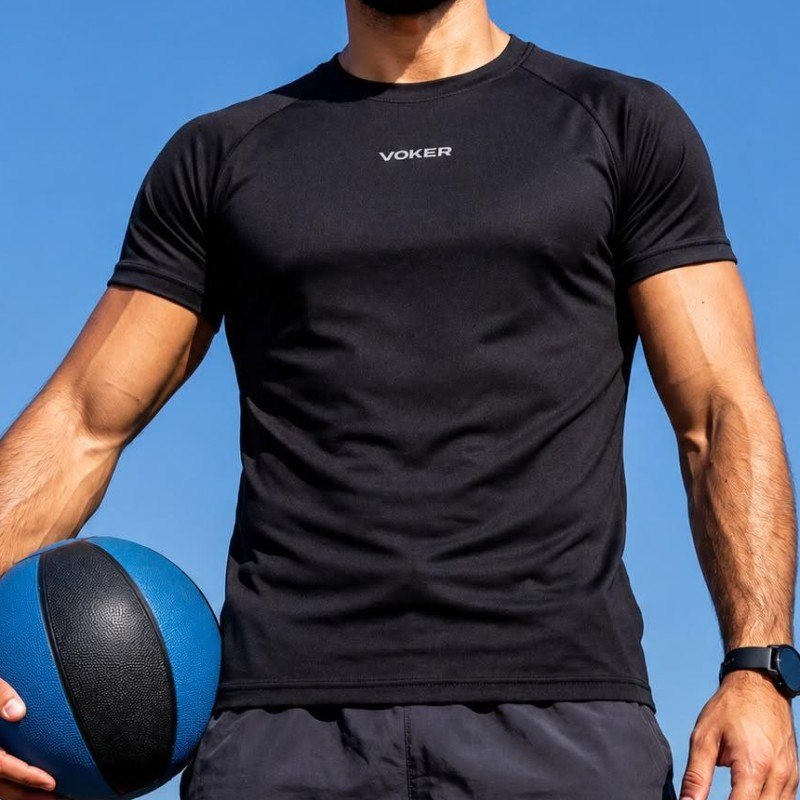Camisetas Raglan Proteção Uv Térmica Camisas Dry Fit Voker
