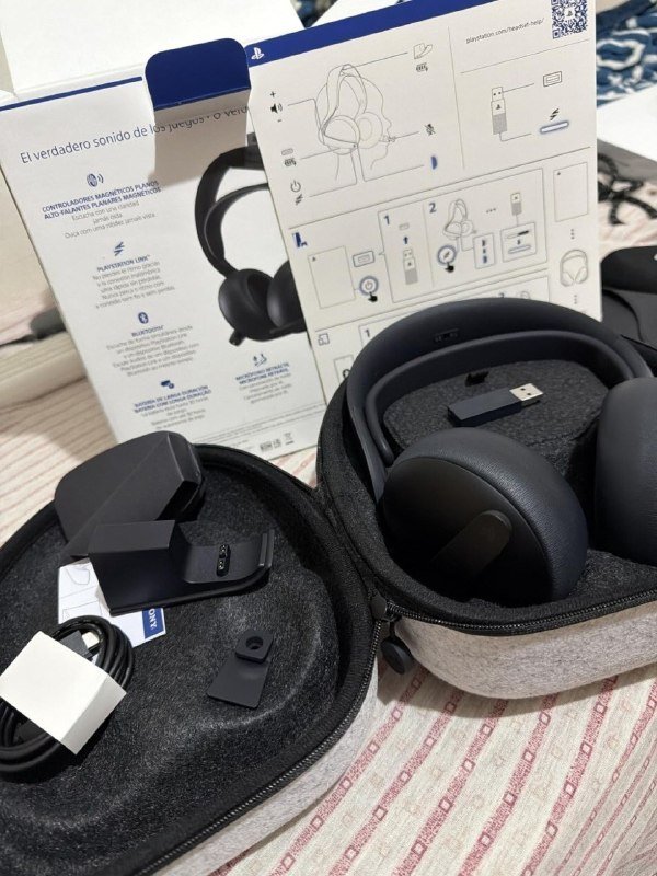 Headset Gamer sem Fio Pulse Elite, Midnight Black