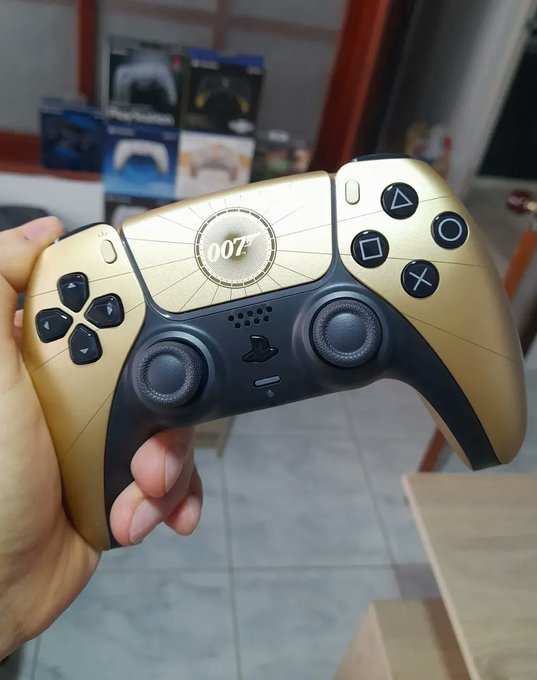 Controle Sem Fio DualSense Edição Limitada 007 First Light