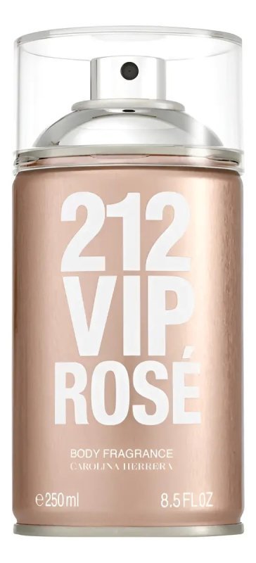 Carolina Herrera 212 VIP Rosé Feminino 250ml - Body Splash Longa Fixação