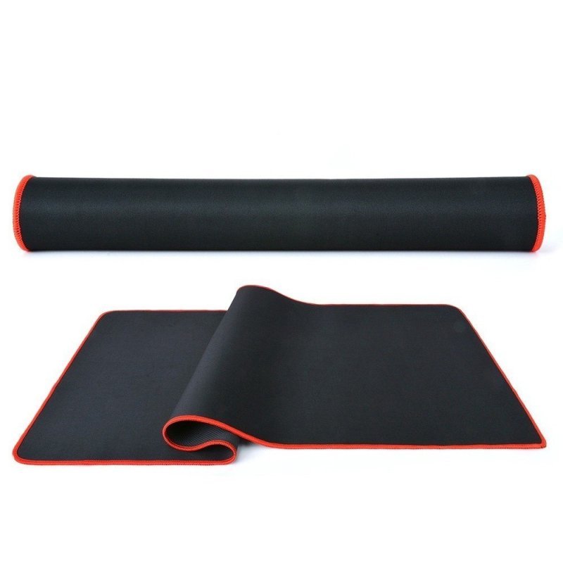 MousePad Gamer Speed Borda Vermelha Costurada 70 X 30 X 0.3cm