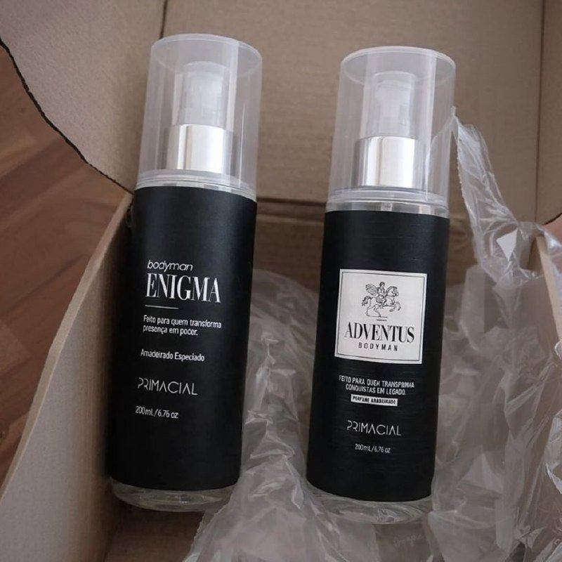 Kit Body Splash Masculino Adventus E Enigma 200ml