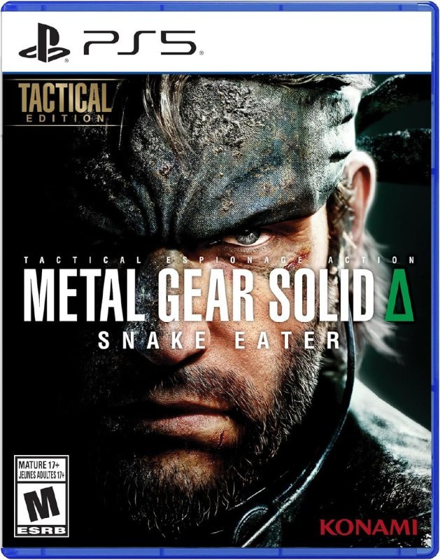 Metal Gear Solid Delta Snake Eater Tactical Edition PlayStation 5 + Frete Grátis