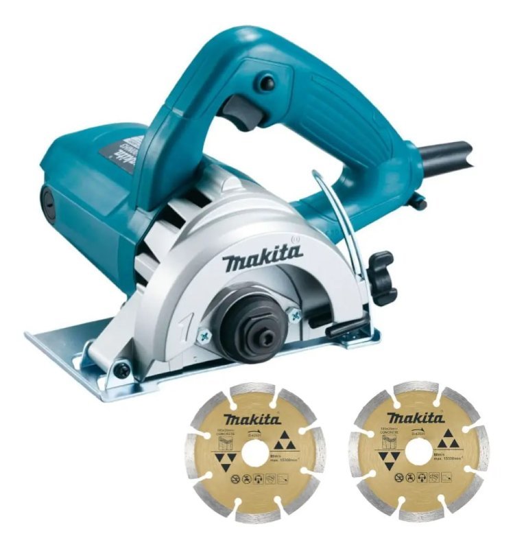 Serra Makita 4100nh3zx Mármore - 110mm 1300W - 2 Discos
