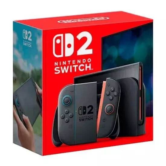 Nintendo Switch 2 - 256GB LCD Gray - Console Lacrado - Novo
