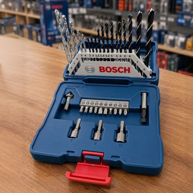 Jogo de Brocas e Bits Bosch X-line 33 Peças