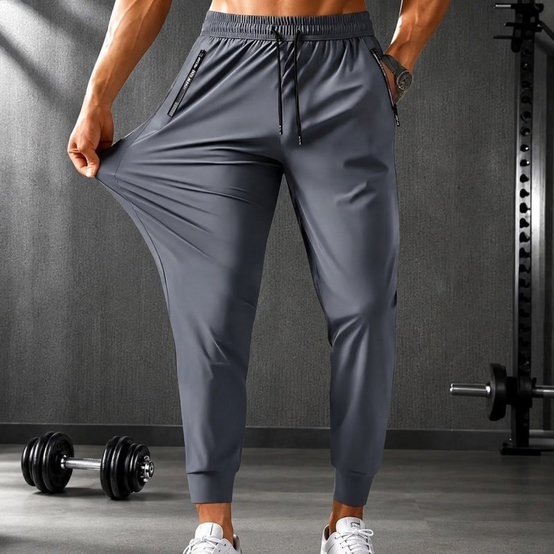 Calça Dry Fit Masculina Tecnológica Poliamida Com Elastano