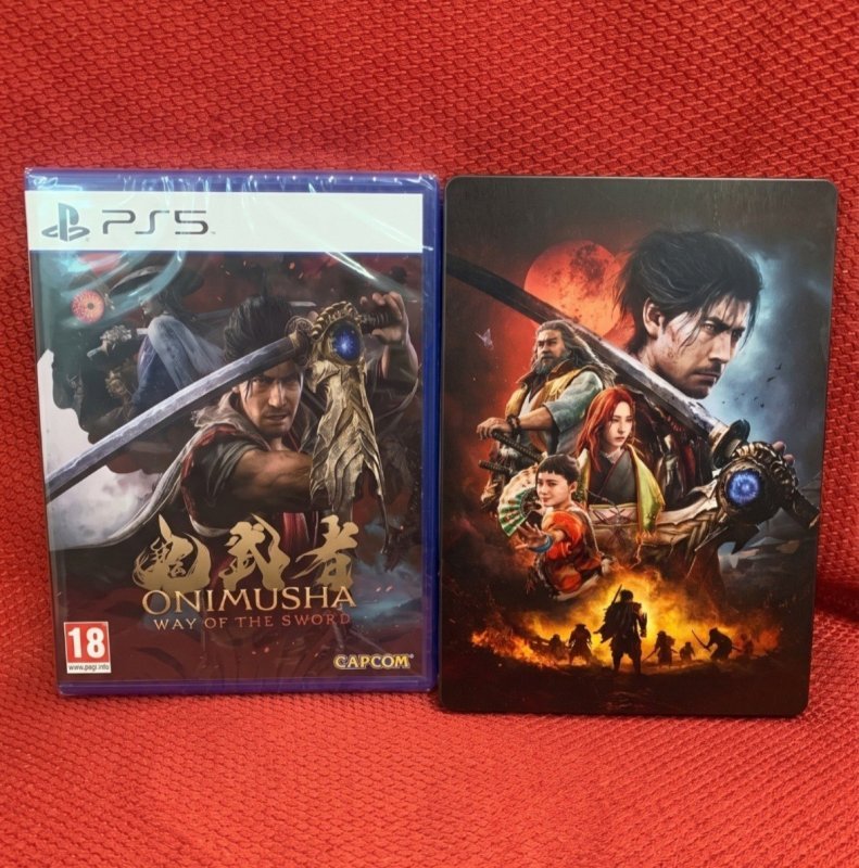Pré-Venda Onimusha Way of the Sword Steelbook PlayStation 5