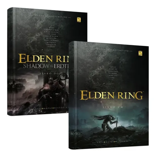 Kit - Elden Ring - Detonado Definitivo - 2 Livros Capa Dura