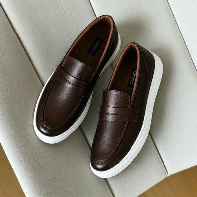 Sapato Loafer Masculino Mocassim Couro Casual Comfort Luxo (37 a 46)