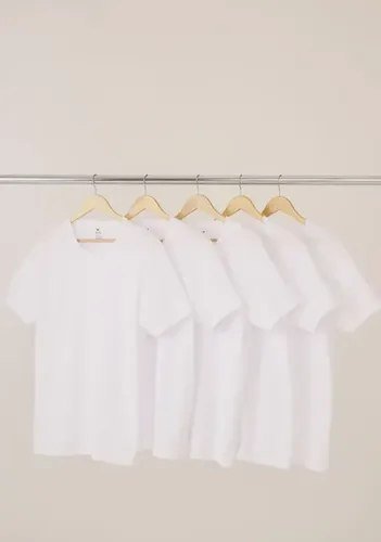 Kit 5 Camisetas Basica Masculina Algodão Original