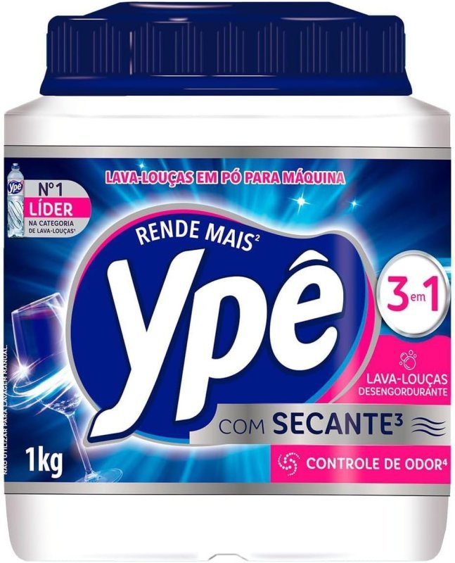 Ypê Detergente em Pó para Máquina 1Kg
