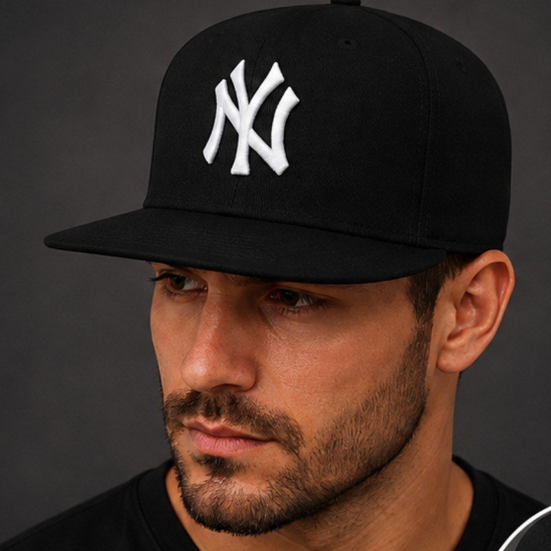 Boné Ny New York Yankees Unissex Fitão Regulável