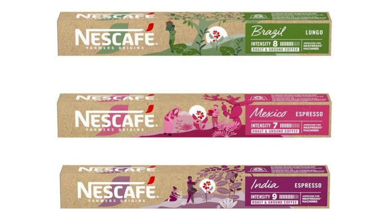 Cápsulas Nescafé Farmers Origins