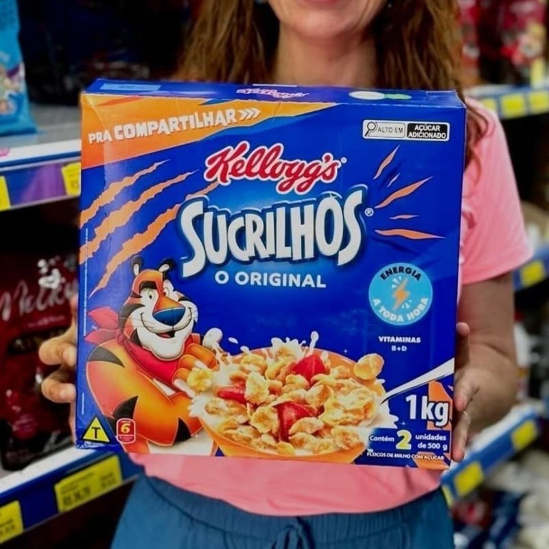 Cereal Sucrilhos® Original Kellogg's® 1kg com Frete Grátis