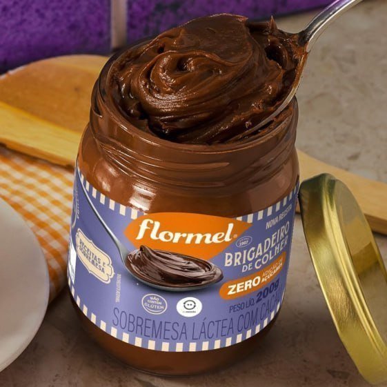 Brigadeiro de Colher FLORMEL Zero Açúcar 200g