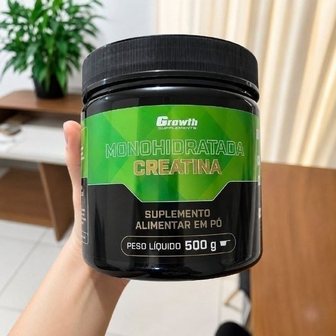 Creatina Growth 100% Pura 500g
