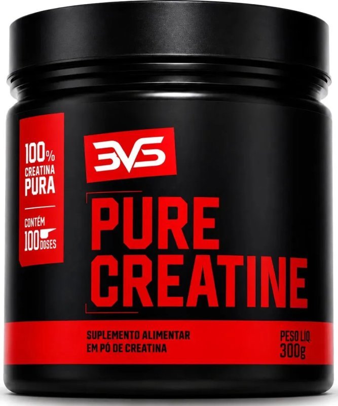 Creatina Monohidratada 3VS Nutrition 300g - 100% Pura