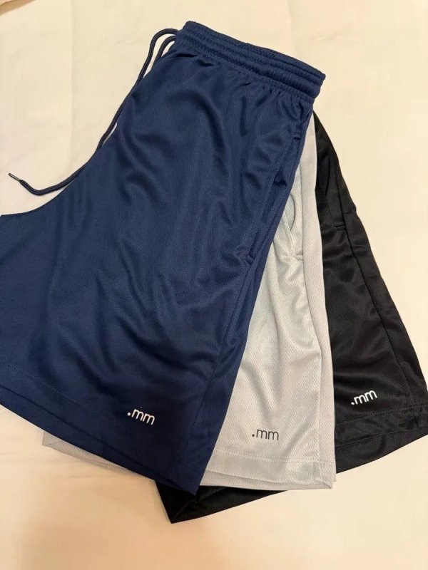 Kit 3 Short Futebol Bermuda Masculina Academia Treino Esporte