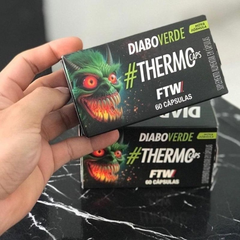 Termogênico ThermoCaps 60 Cápsulas FTW + Frete Grátis