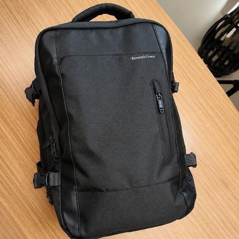 Mochila masculina impermeável e reforçada com capacidade ampliada
