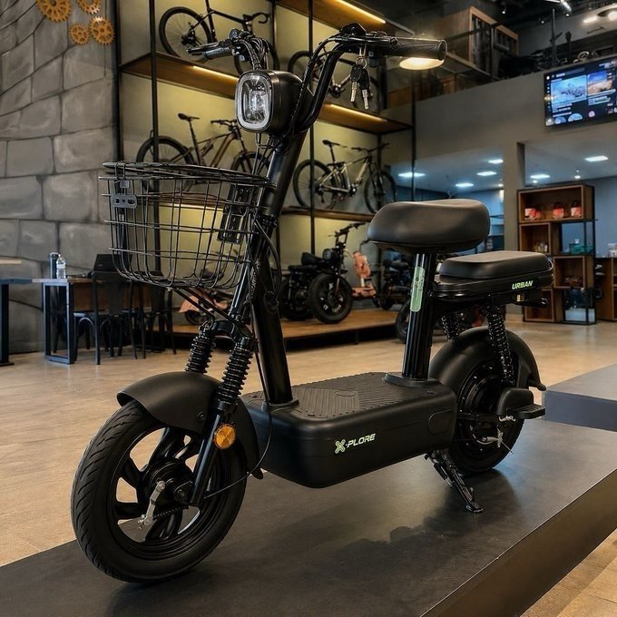 Bicicleta Scooter Elétrica Xplore 48V/ 12Ah 500W
